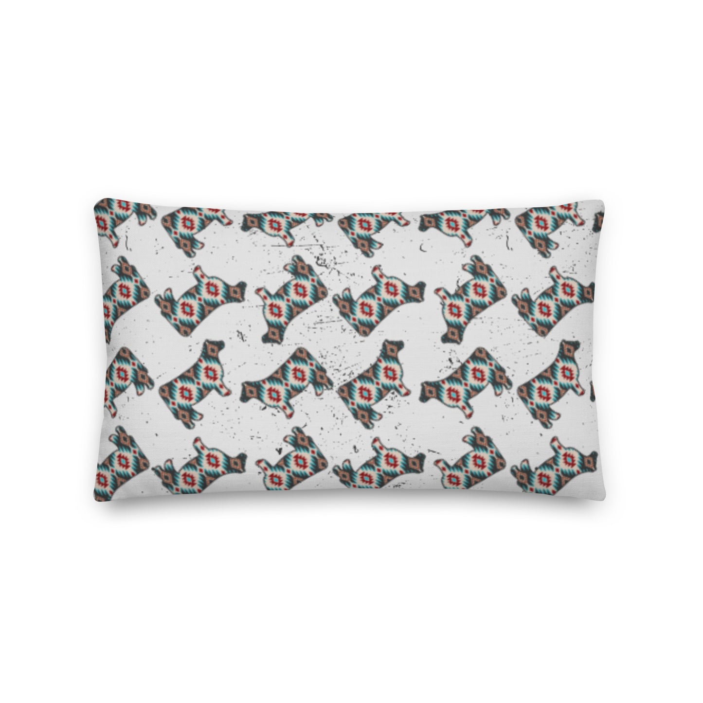 Chevron Heifer Premium Pillow