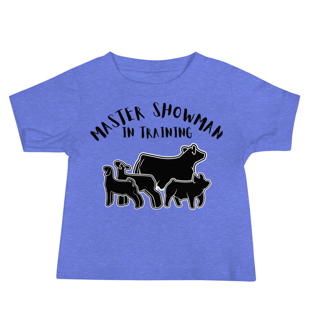 Master Showman in Training - Baby Jersey Short Sleeve Tee