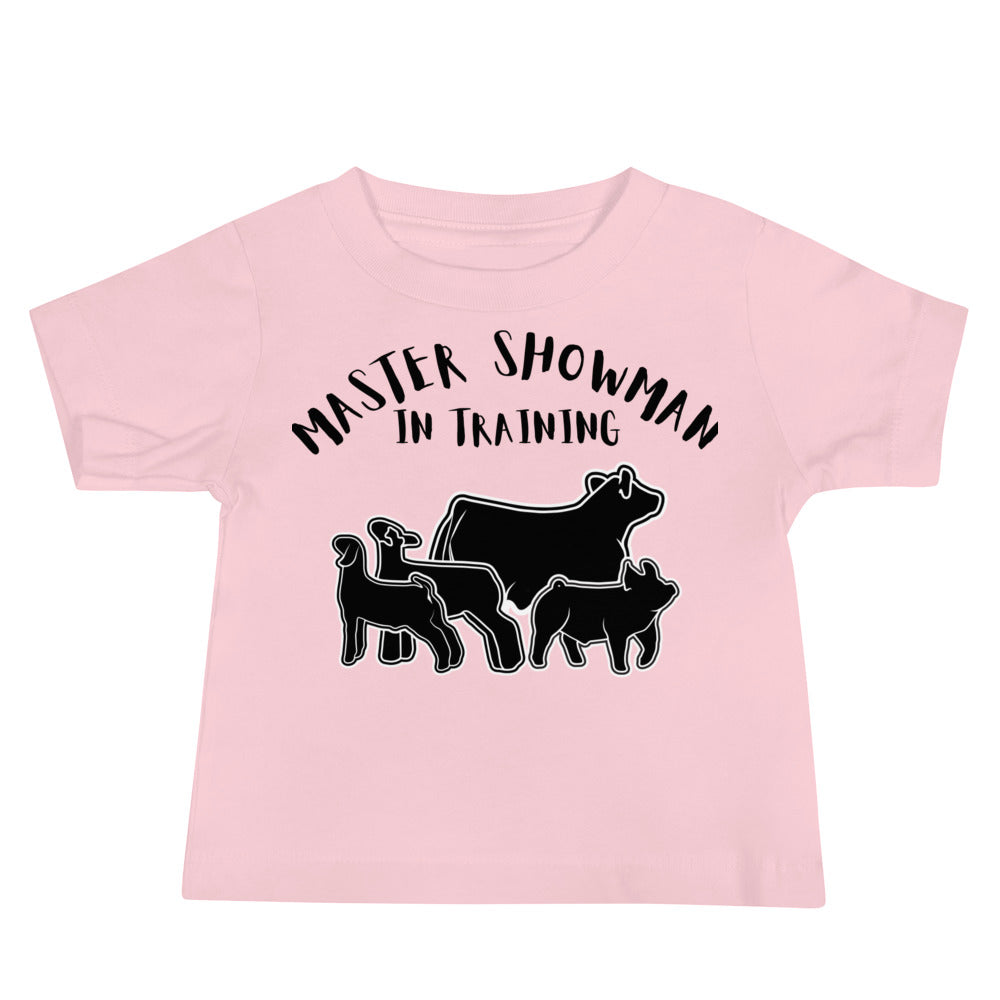 Master Showman in Training - Baby Jersey Short Sleeve Tee