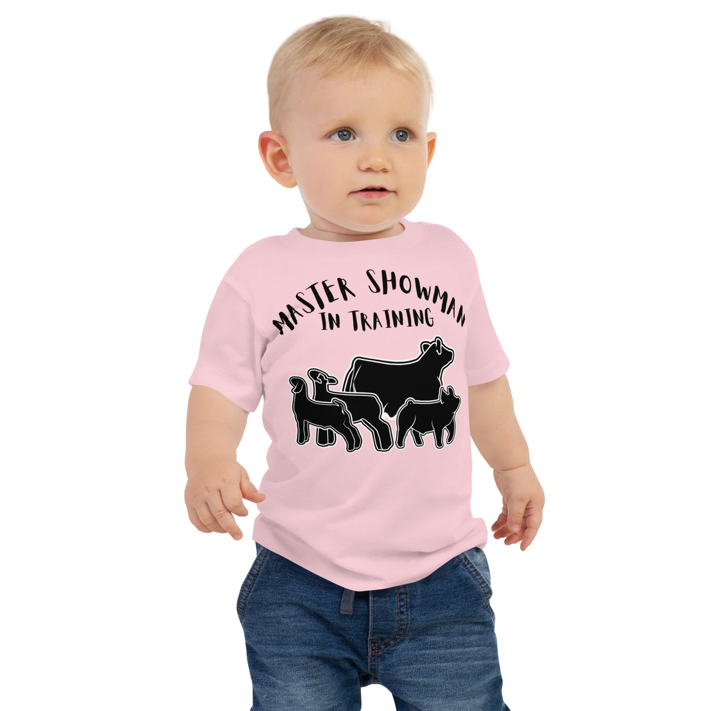 Master Showman in Training - Baby Jersey Short Sleeve Tee