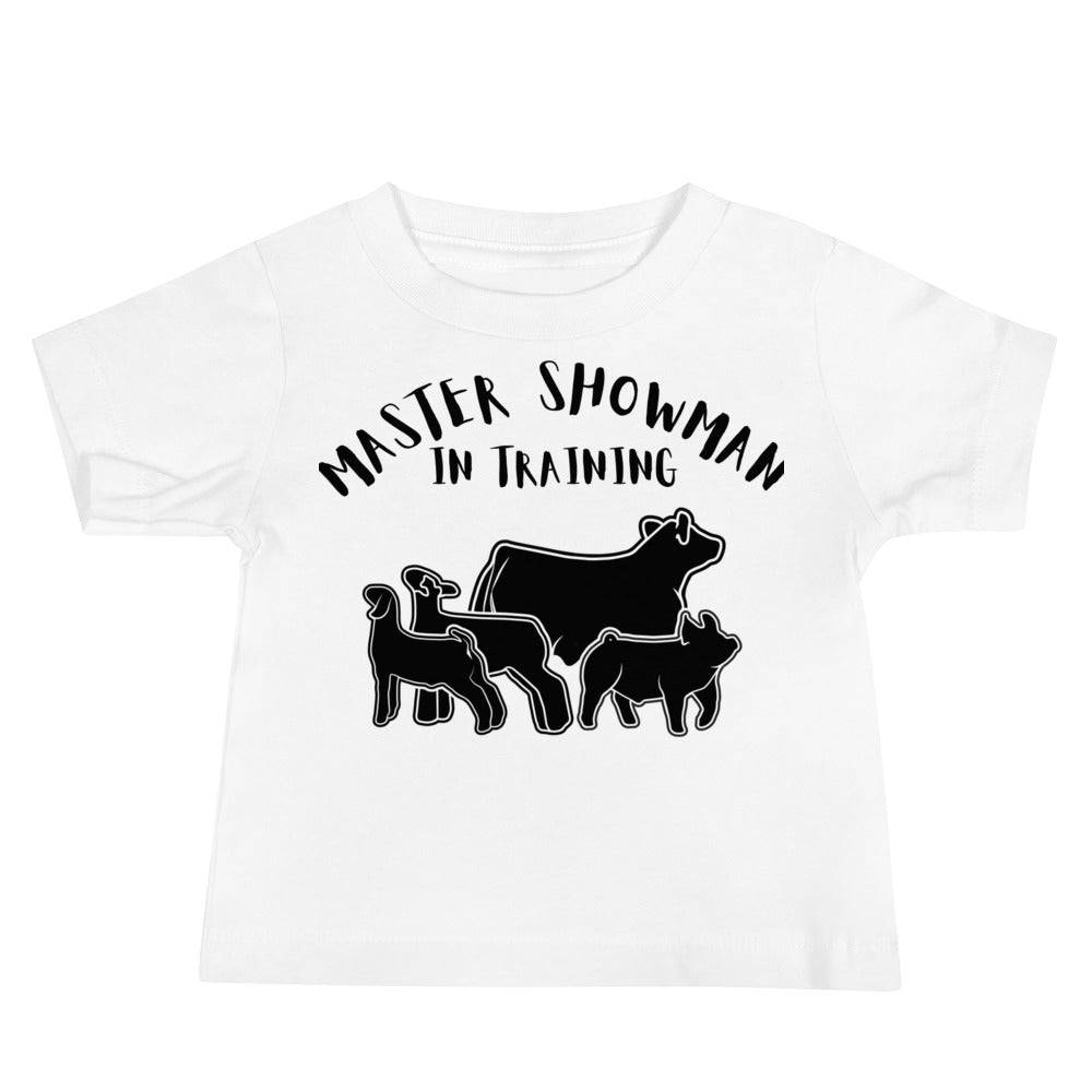 Master Showman in Training - Baby Jersey Short Sleeve Tee