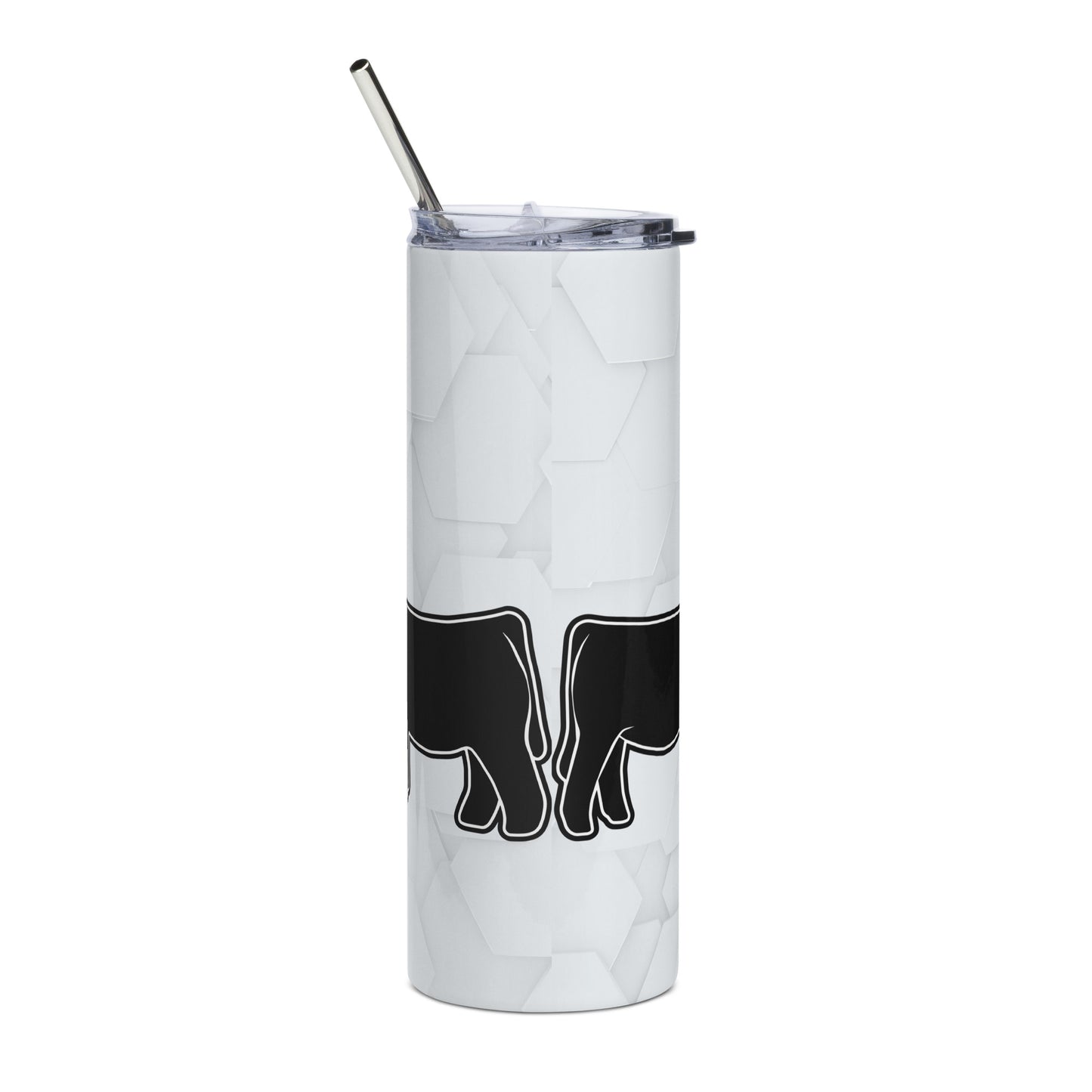 That's cute Stainless steel tumbler