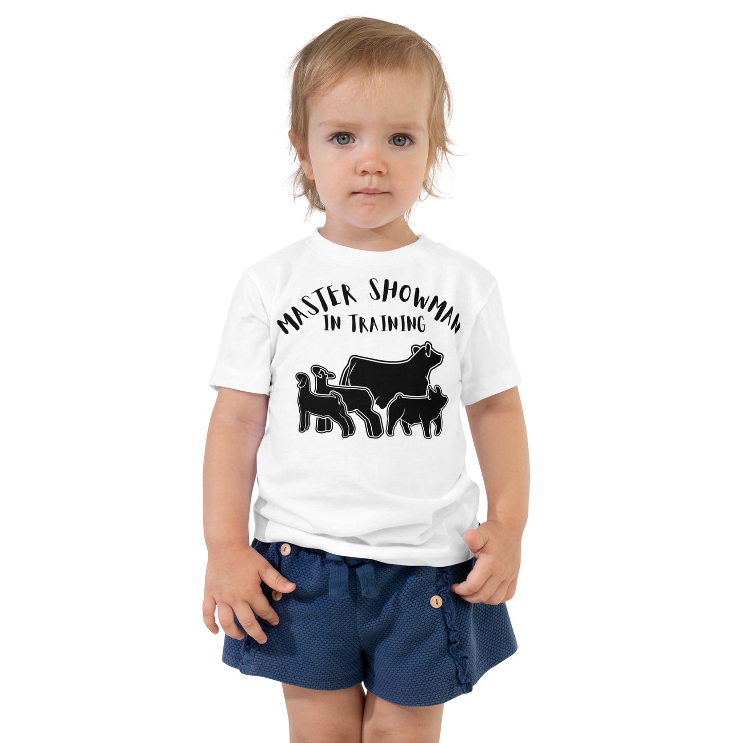 Master Showman In Training - Toddler Short Sleeve Tee