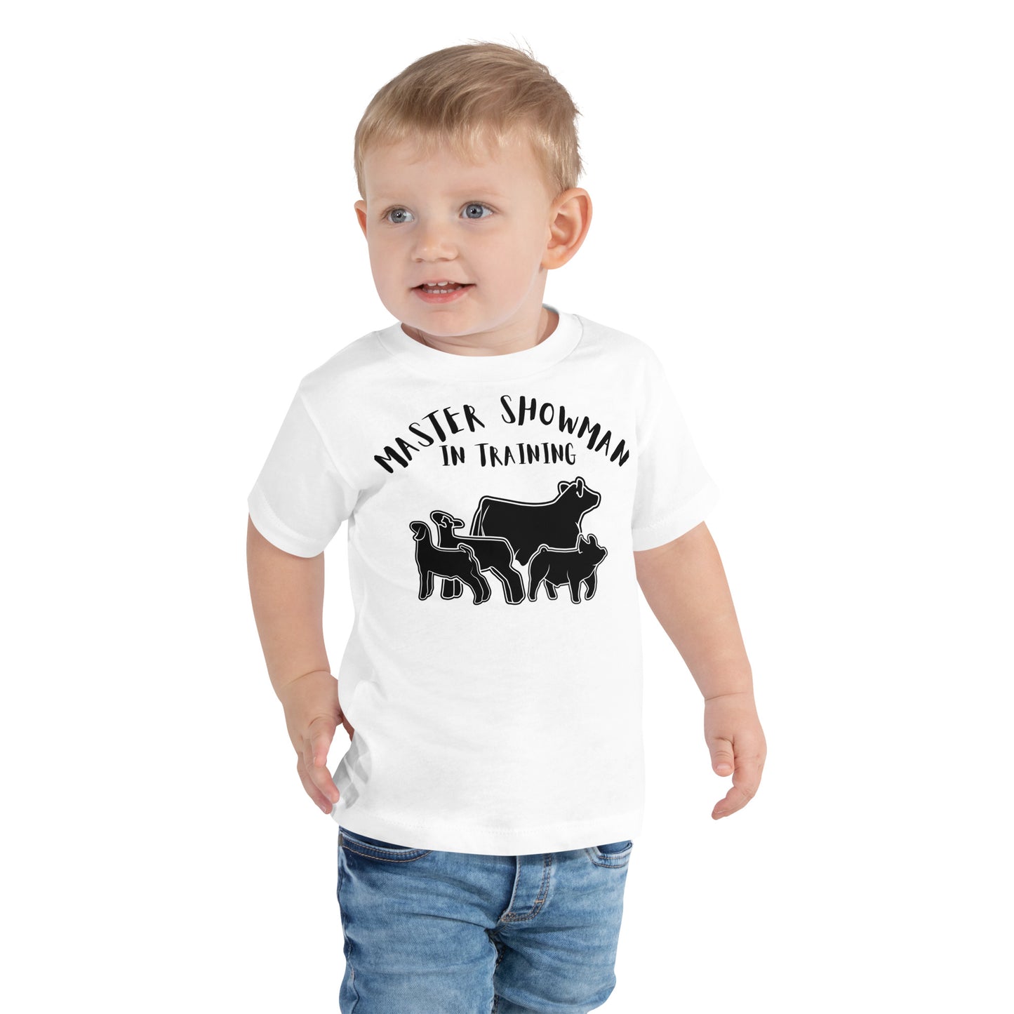 Master Showman In Training - Toddler Short Sleeve Tee