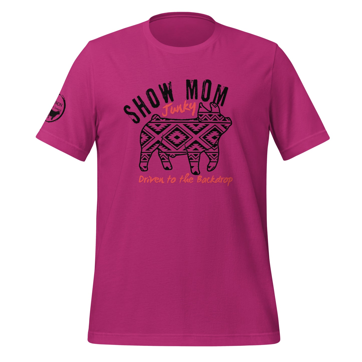 Pig Show mom Junky Unisex t-shirt