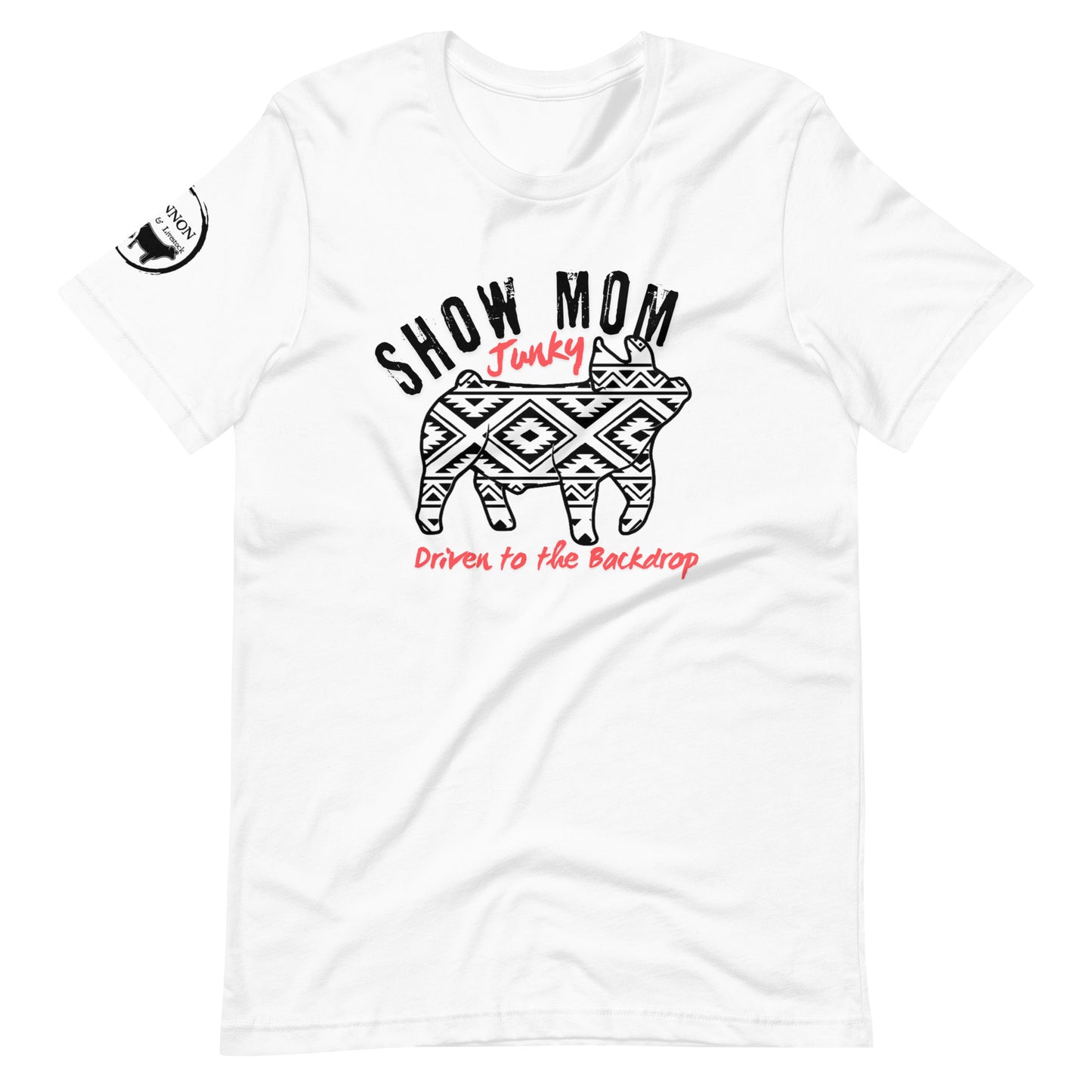 Pig Show mom Junky Unisex t-shirt